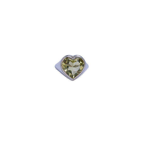 CAREBEAR SIGNET LEMON QUARTZ