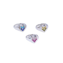 NAVGRADIENT HEART SIGNET PINK