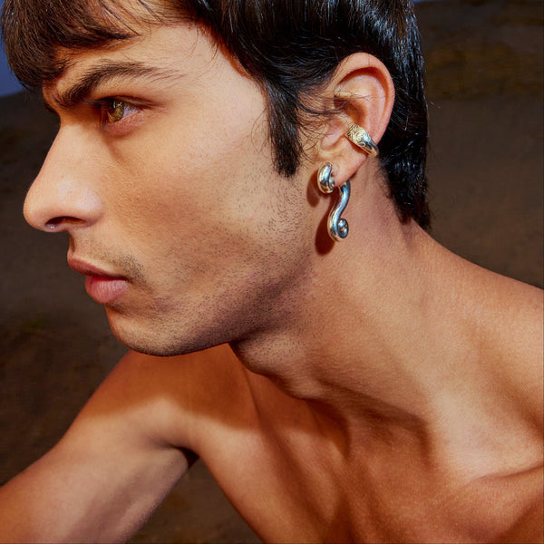 HELIX EARRINGS SILVER