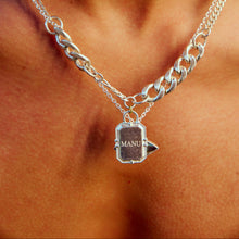 MANU PENDANT SILVER