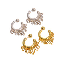 HALO EARRINGS SILVER