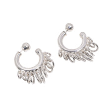 HALO EARRINGS SILVER