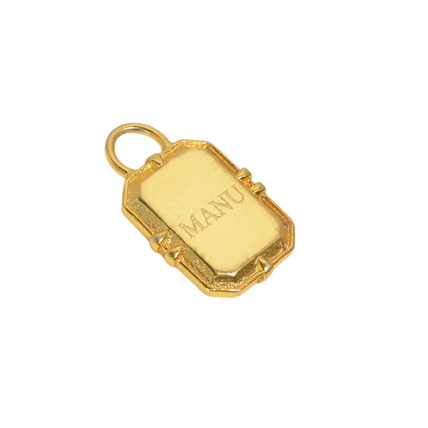 MANU PENDANT GOLD
