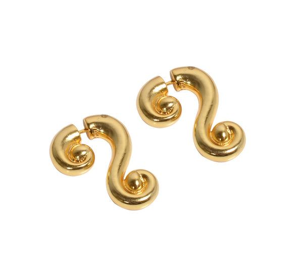 HELIX EARRINGS GOLD