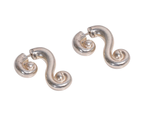 HELIX EARRINGS SILVER