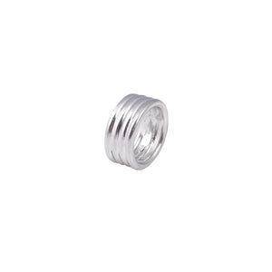 COIL RING SILVER