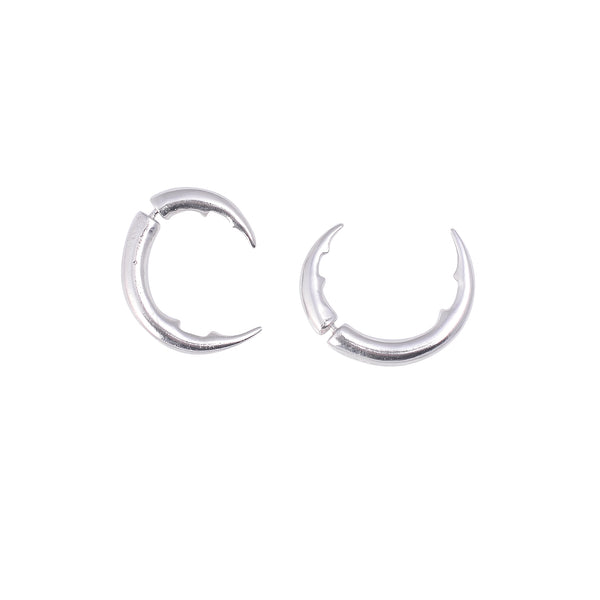 CLAW STUDS SILVER