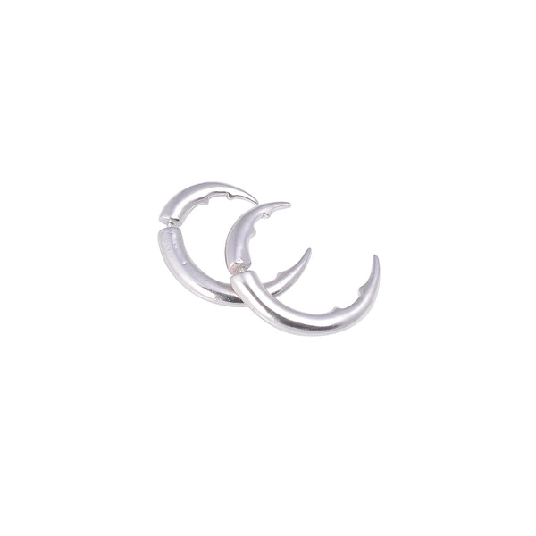 CLAW STUDS SILVER
