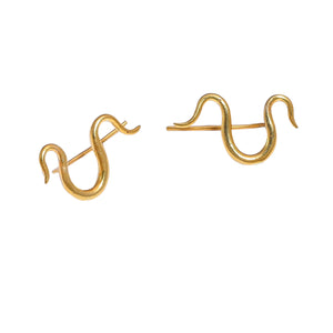 SNAKE EAR CLIMBERS GOLD