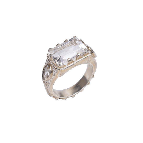 SILVER LADY RING